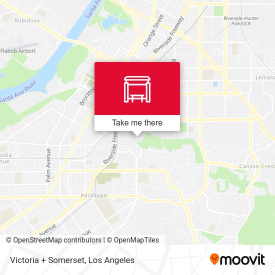 Victoria + Somerset map
