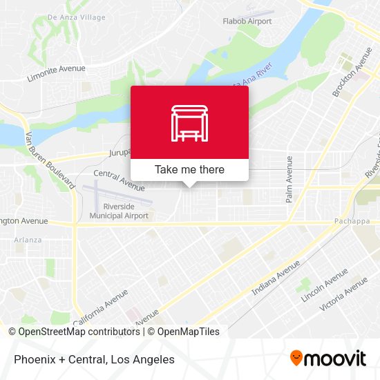 Phoenix + Central map