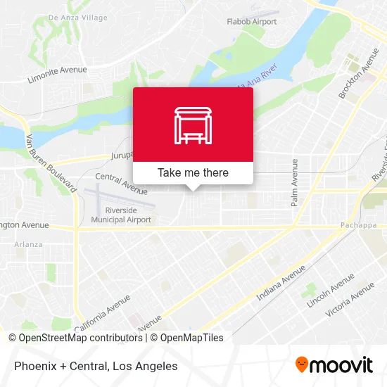 Phoenix + Central map