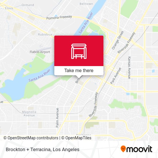 Brockton + Terracina map