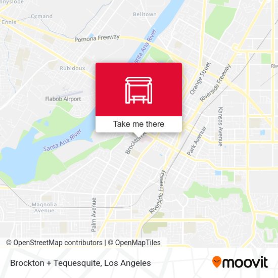 Brockton + Tequesquite map