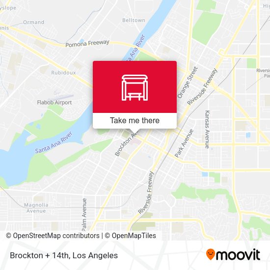 Brockton + 14th map