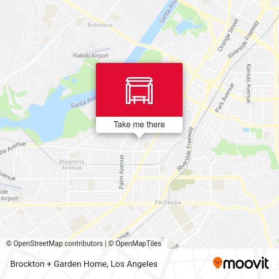Brockton + Garden Home map