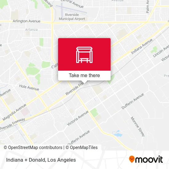 Indiana + Donald map