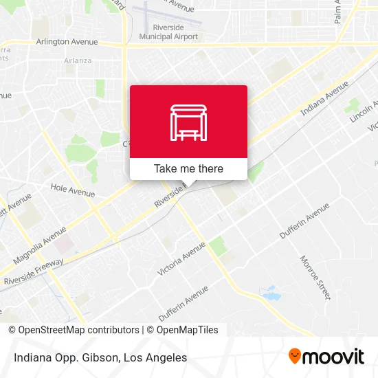 Indiana Opp. Gibson map