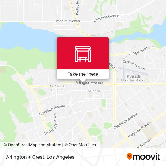 Arlington + Crest map
