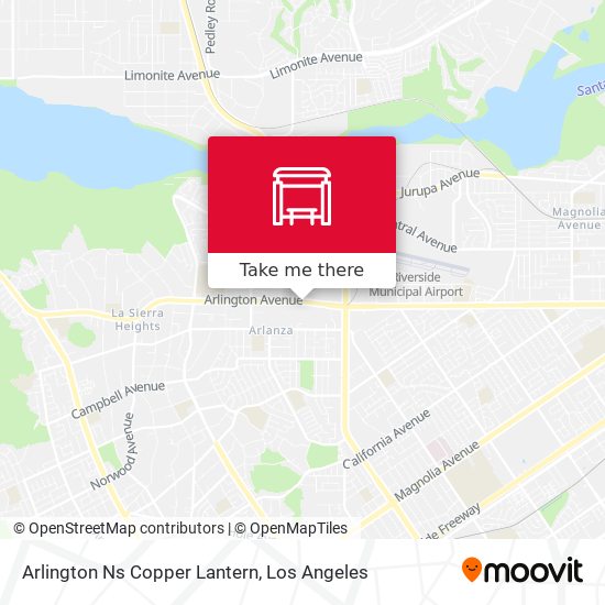Mapa de Arlington Ns Copper Lantern