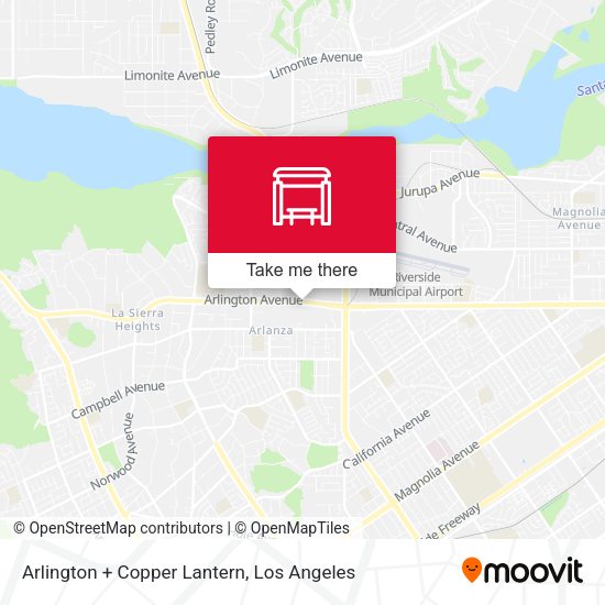 Arlington + Copper Lantern map