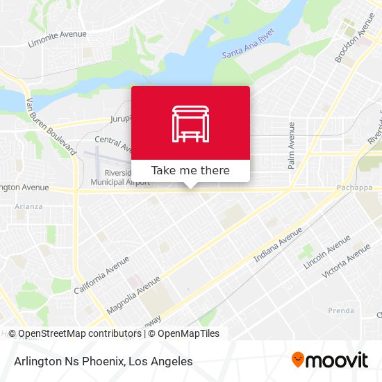 Mapa de Arlington Ns Phoenix