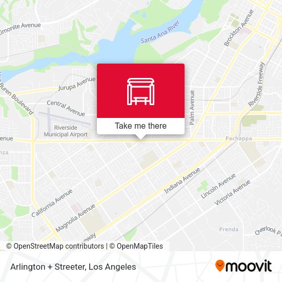 Arlington + Streeter map