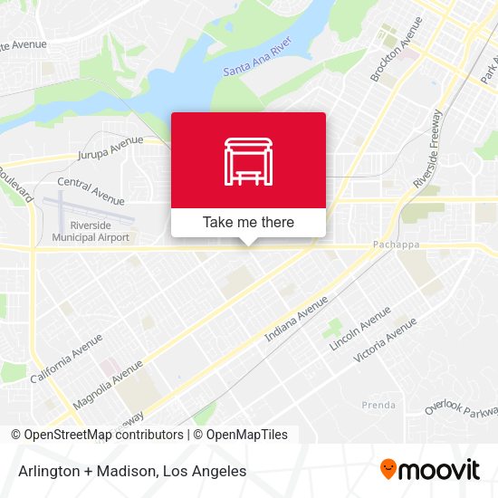 Arlington + Madison map