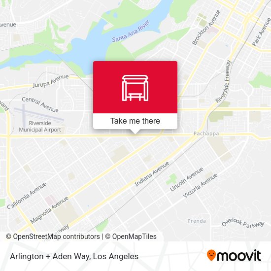 Mapa de Arlington + Aden Way