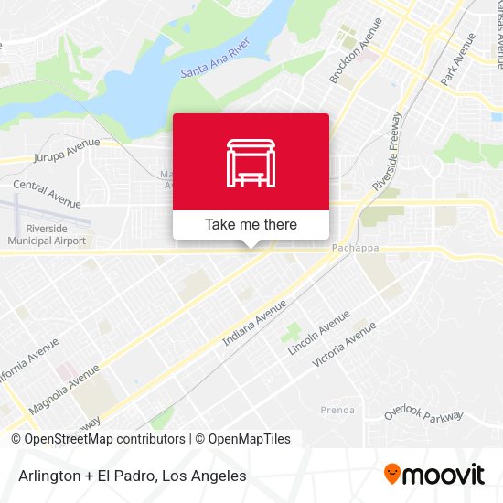 Arlington + El Padro map