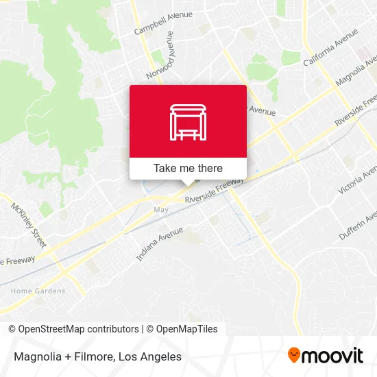 Magnolia + Filmore map