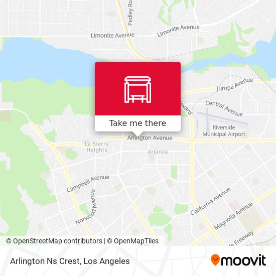 Mapa de Arlington Ns Crest