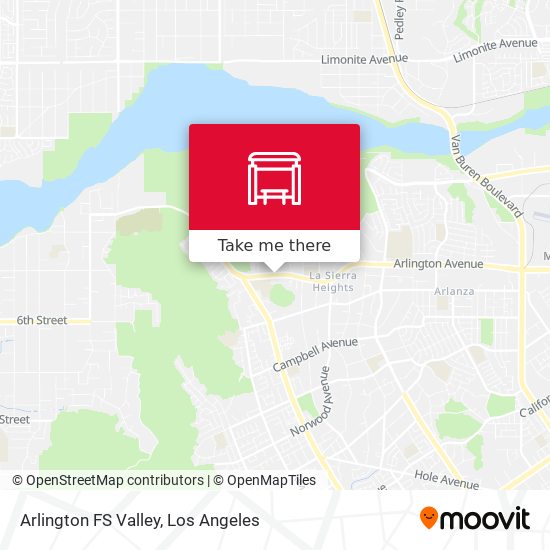 Mapa de Arlington FS Valley