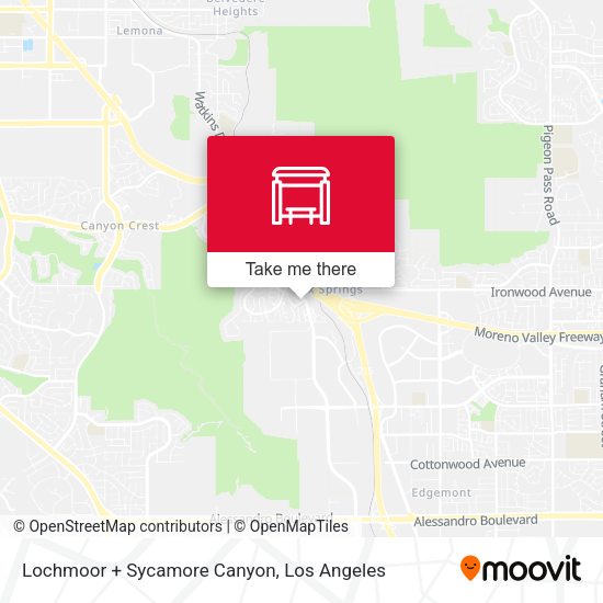 Mapa de Lochmoor + Sycamore Canyon