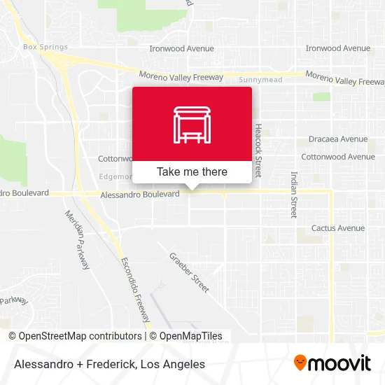 Alessandro + Frederick map