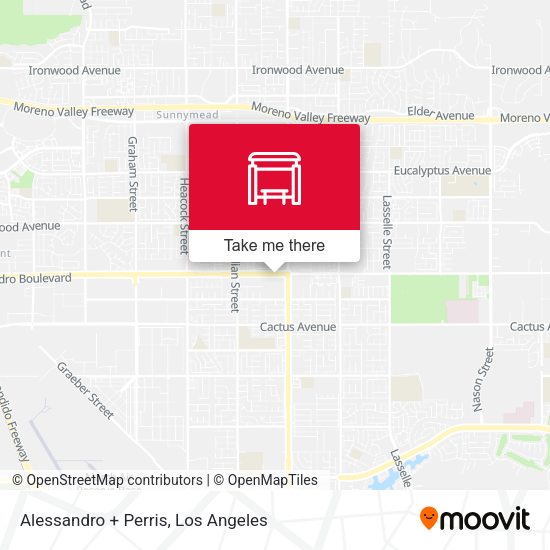 Alessandro + Perris map