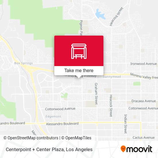 Centerpoint + Center Plaza map