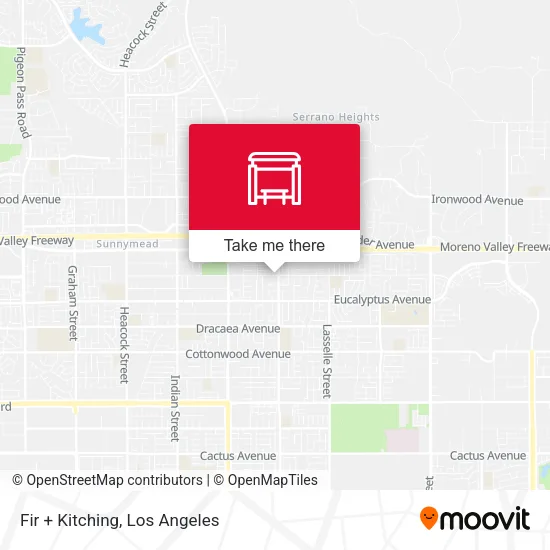 Fir + Kitching map