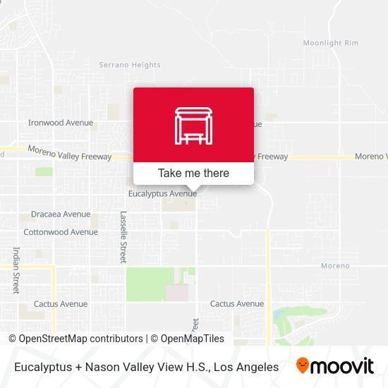 Mapa de Eucalyptus + Nason Valley View H.S.