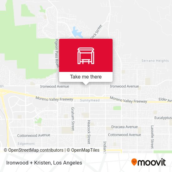Ironwood + Kristen map