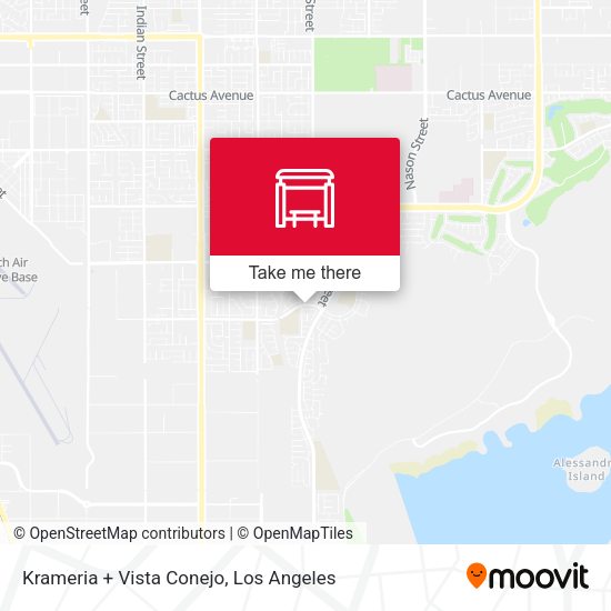 Krameria + Vista Conejo map