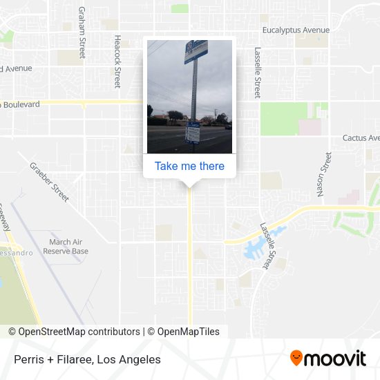 Perris + Filaree map