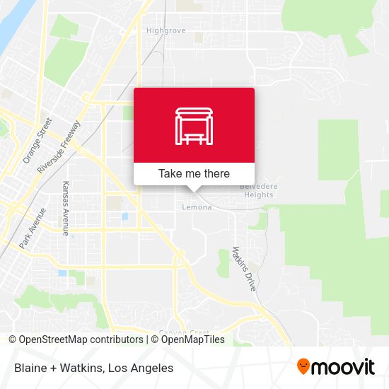 Blaine + Watkins map