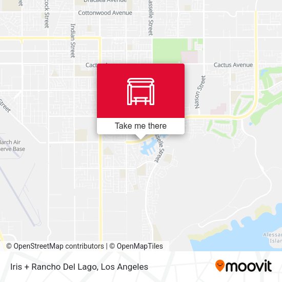 Iris + Rancho Del Lago map