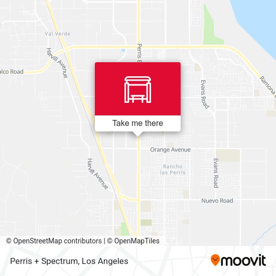 Perris + Spectrum map