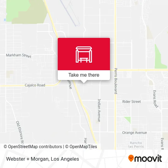 Webster + Morgan map