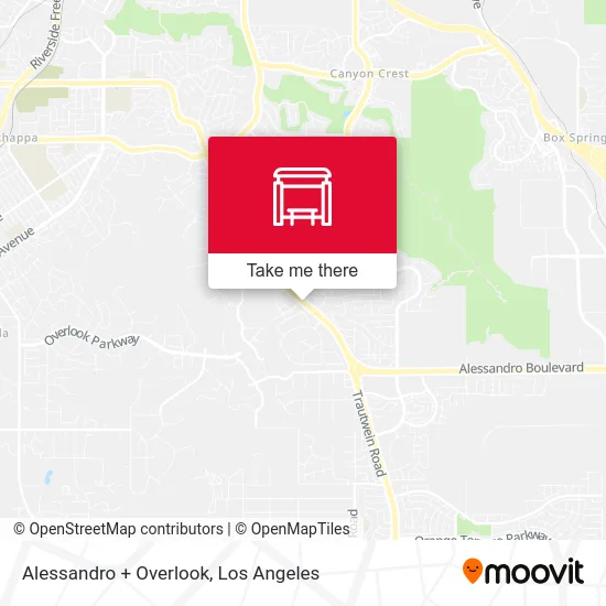 Alessandro + Overlook map