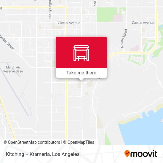 Kitching + Krameria map