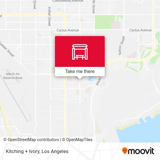 Kitching + Ivory map