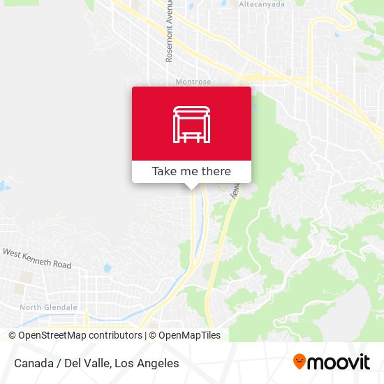 Mapa de Canada / Del Valle