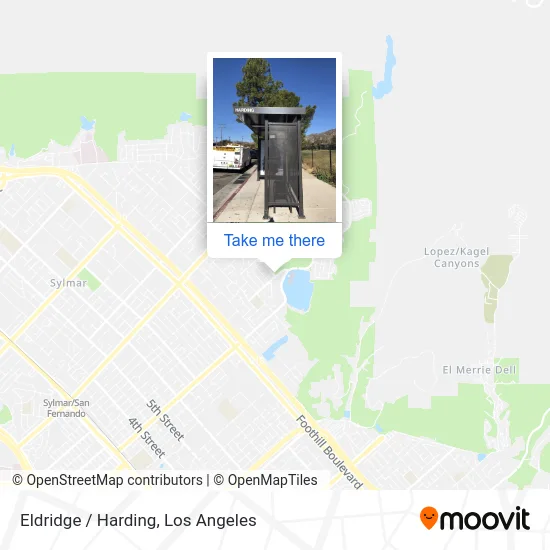 Eldridge / Harding map