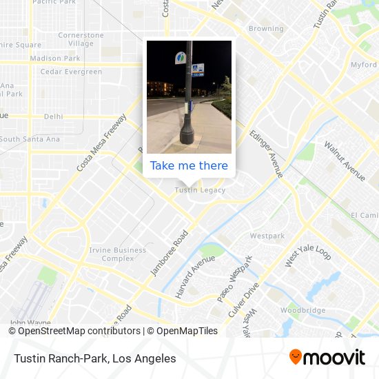 Tustin Ranch-Park map