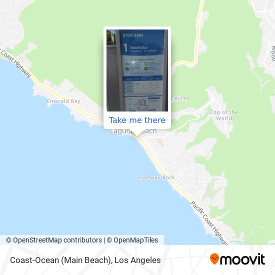 Mapa de Coast-Ocean (Main Beach)