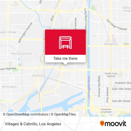 Villages & Cabrillo map