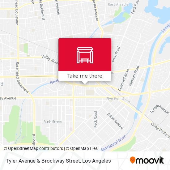 Tyler Avenue & Brockway Street map