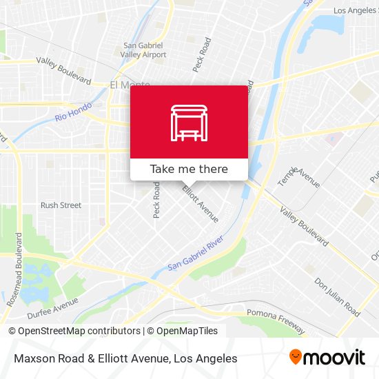 Maxson Road & Elliott Avenue map