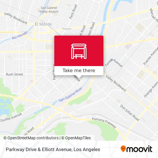Parkway Drive & Elliott Avenue map
