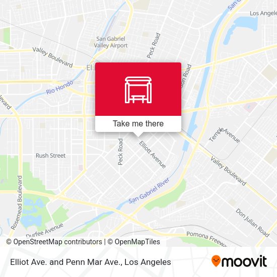 Mapa de Elliot Ave. and Penn Mar Ave.