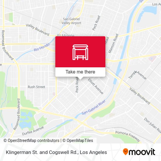 Mapa de Klingerman St. and Cogswell Rd.