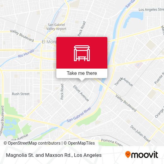Mapa de Magnolia St. and Maxson Rd.