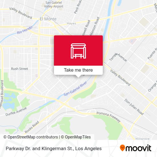 Mapa de Parkway Dr. and Klingerman St.