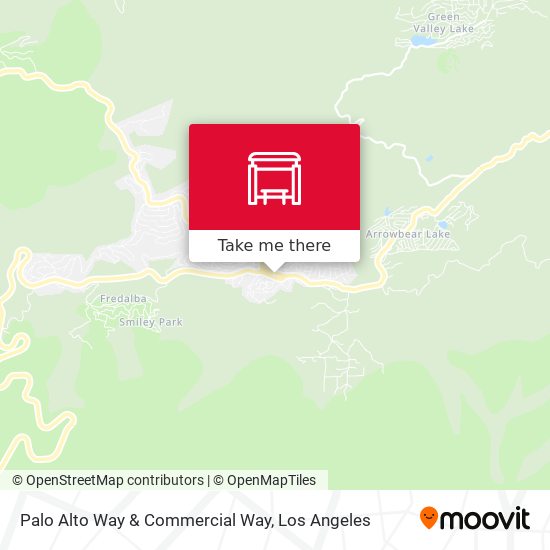 Mapa de Palo Alto Way & Commercial Way