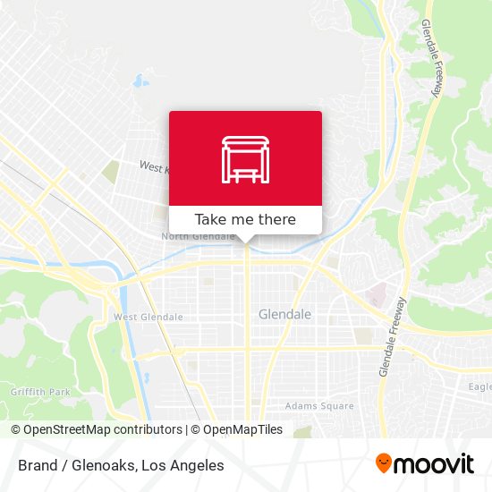 Mapa de Brand / Glenoaks